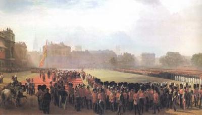 George Thomas The Presentation of Crimean Medals by Queen Victoria on 18 May 1855 (mk25)